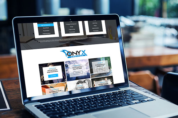 Site internet - Onyx Création